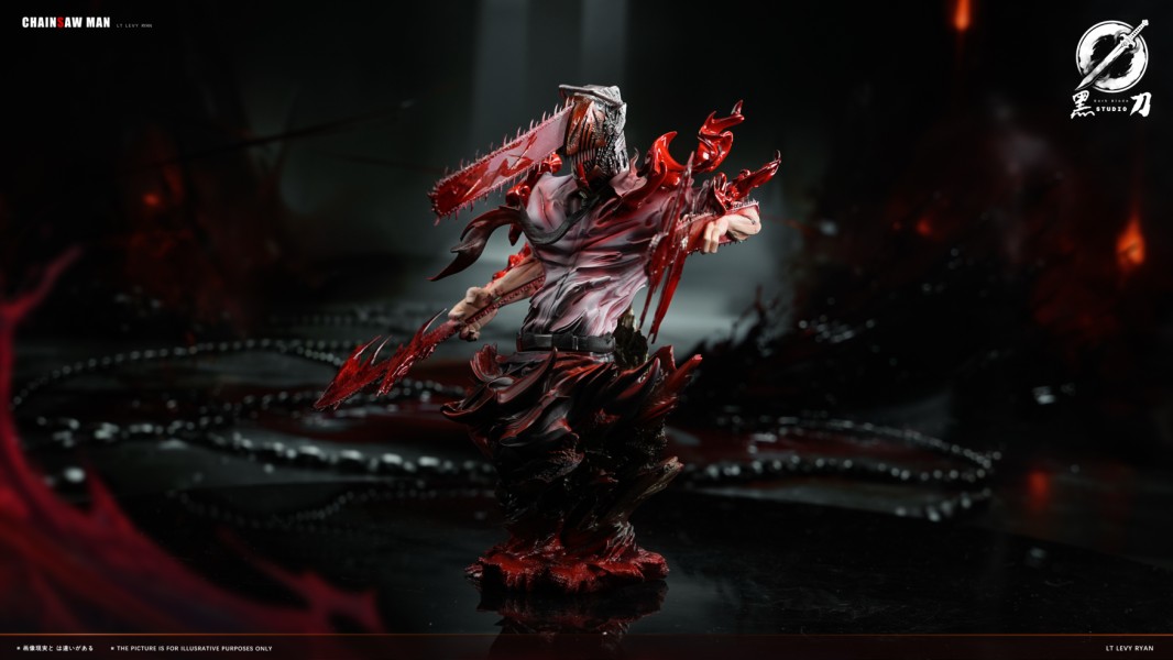Black Blade Studio Chainsaw Man Denji Statue