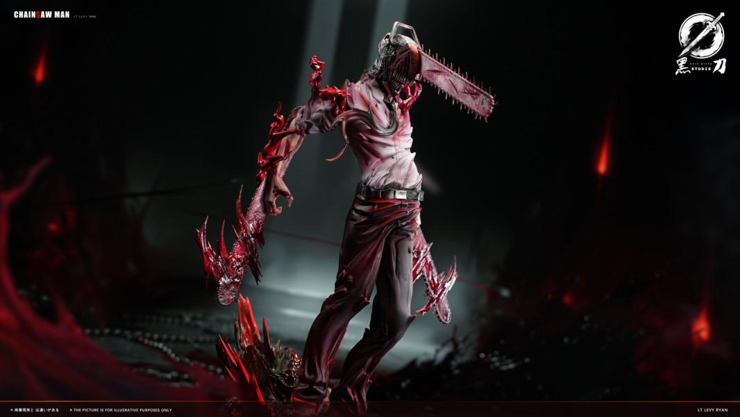 Black Blade Studio Chainsaw Man Denji Statue