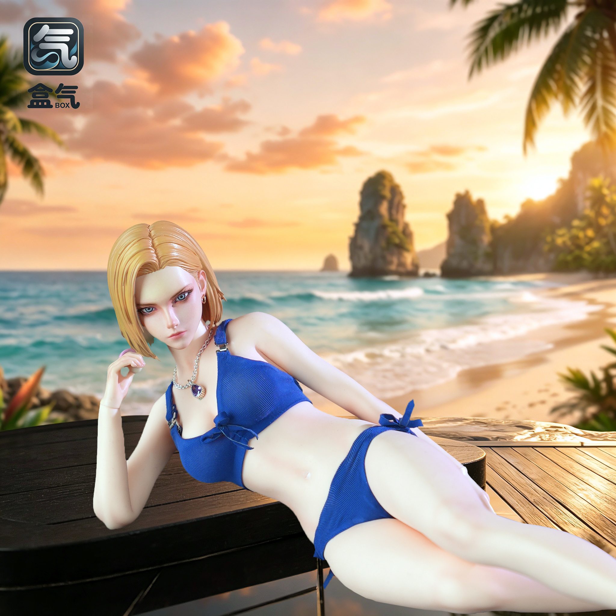 BoxQi Studio - Dragon Ball Android 18 Action Figure