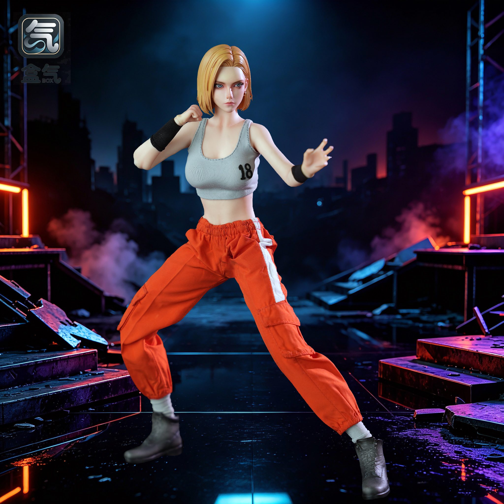 BoxQi Studio - Dragon Ball Android 18 Action Figure