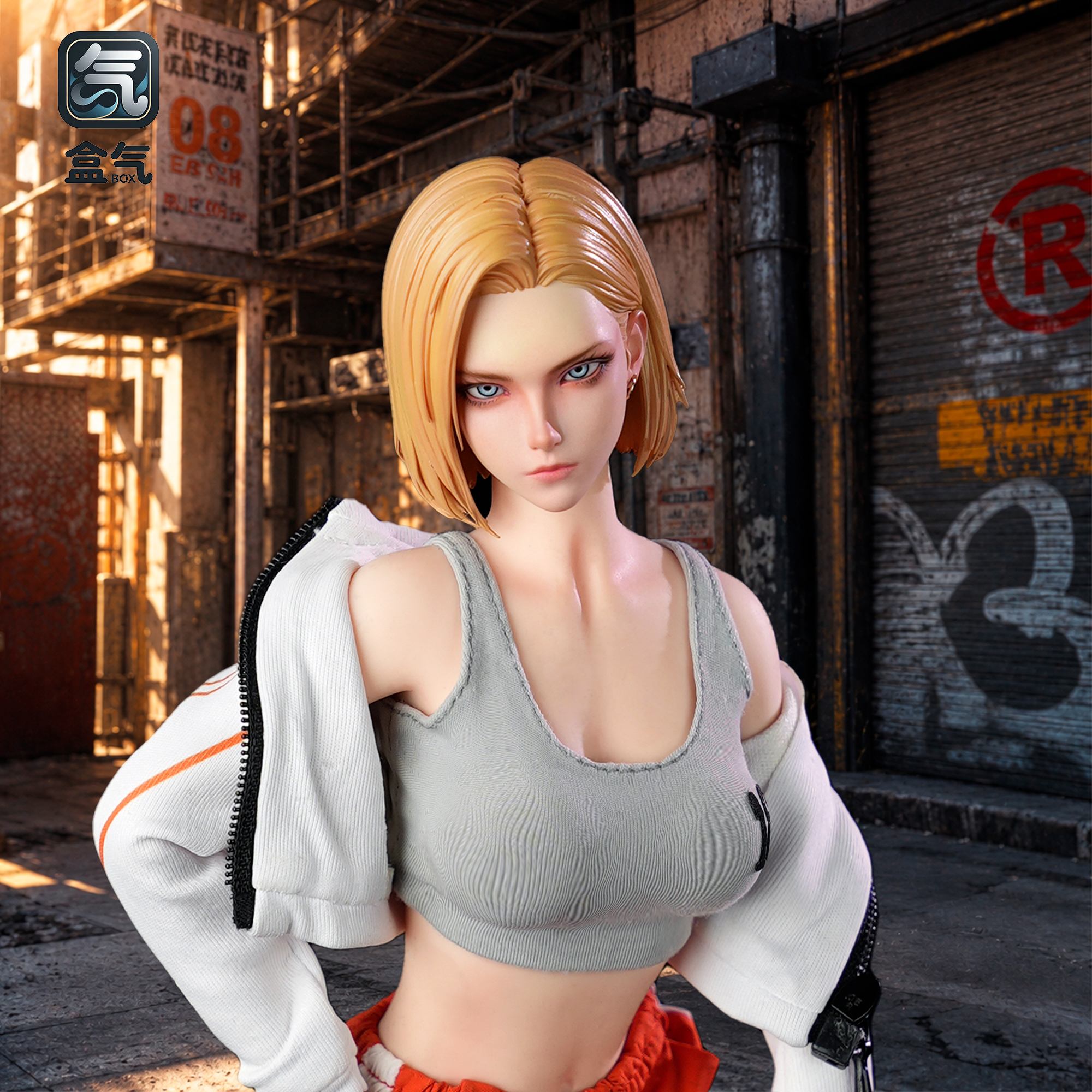BoxQi Studio - Dragon Ball Android 18 Action Figure