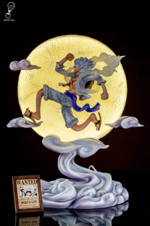 Alternative view of Brain Hole – One Piece – Monkey D. Luffy / Nika LED Statue (Limited Edition)