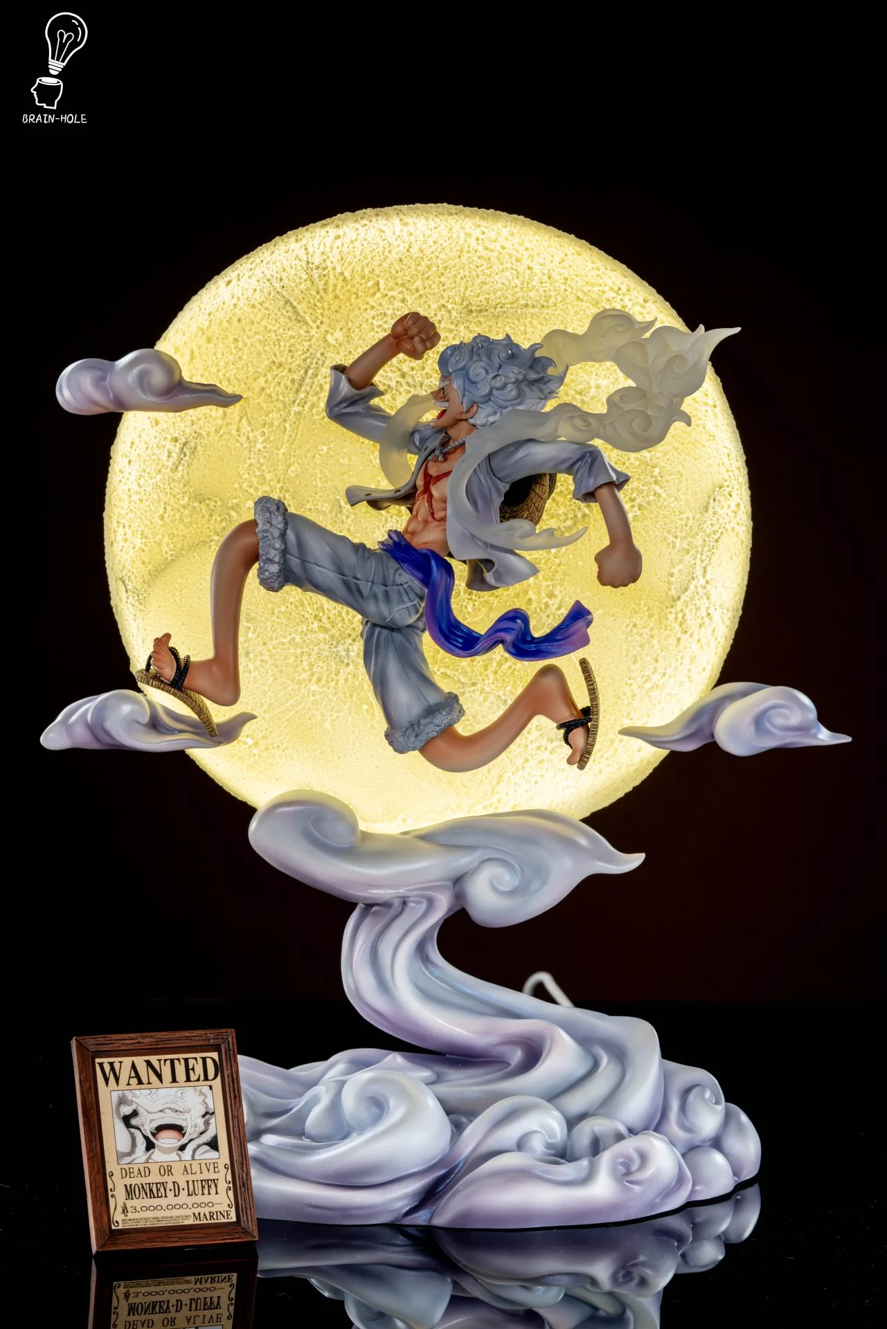 Brain Hole – One Piece – Monkey D. Luffy / Nika LED Statue (Limited Edition) - Image 2