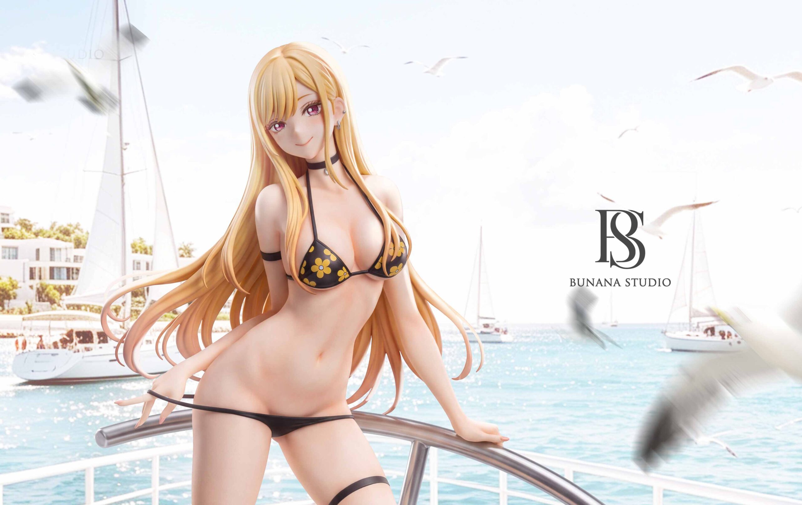 Bunana Studio - My Dress-Up Darling Kitagawa Marin 16 & 14 Scale TOPGK Resin Statue
