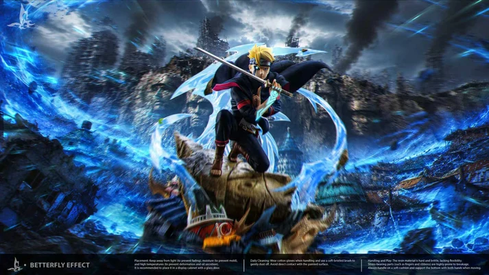Butterfly Naruto Boruto Uzumaki TOPGK 1/6 Limited Statue