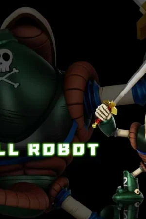 C Studio - One Piece Pirate Robot Skull Robot TOPGK 15.5cm Figure