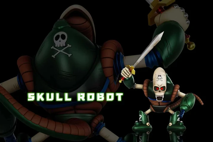 C Studio - One Piece Pirate Robot Skull Robot TOPGK 15.5cm Figure