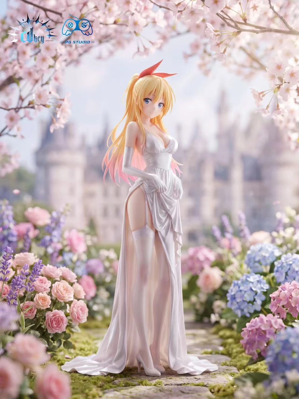 CDKEY × PG Studio – Nisekoi Kirisaki Chitoge 16 Limited 128 Pieces TOPGK PU Statue