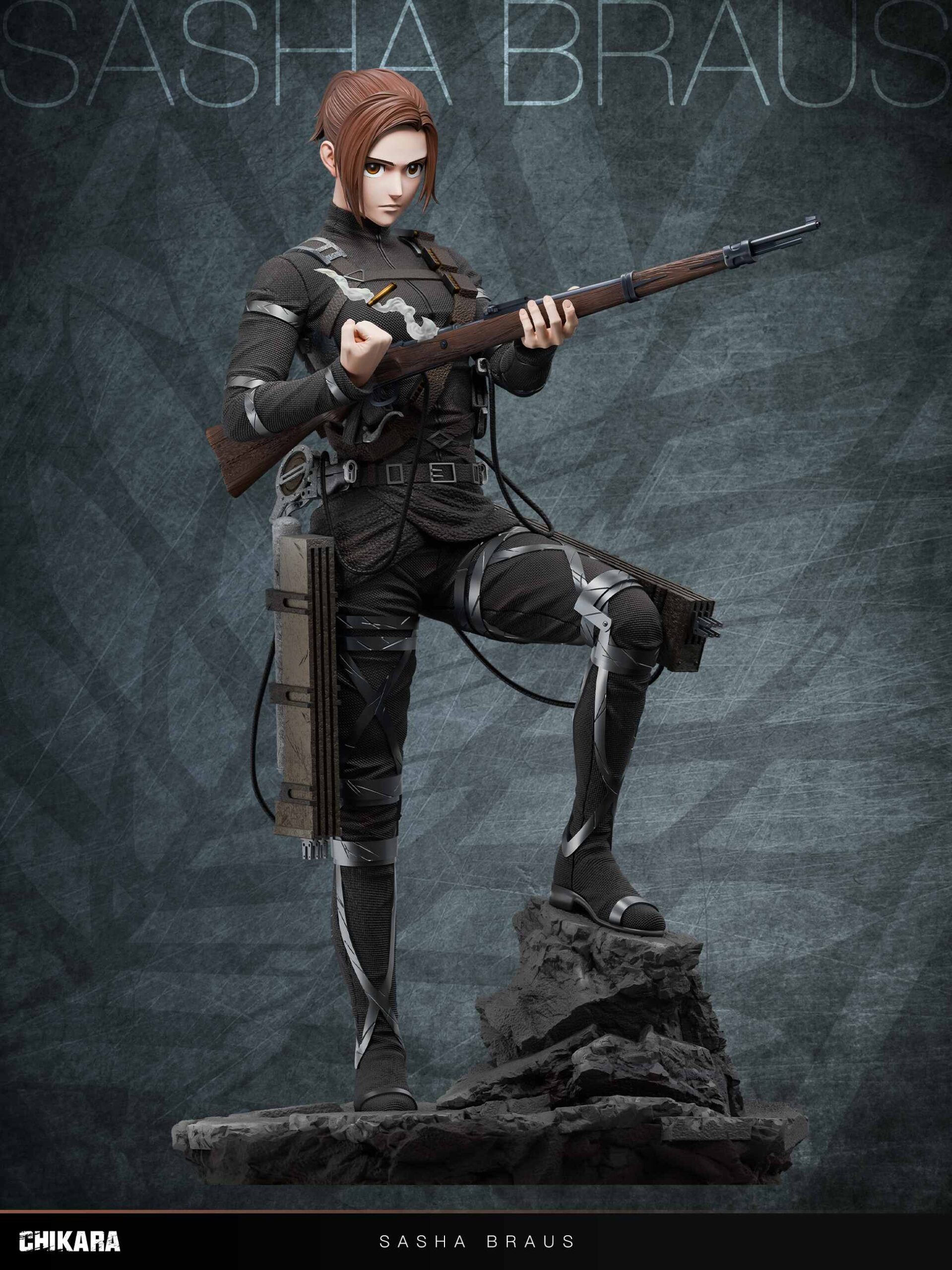 CHIKARA Studio Attack on Titan Sasha Braus Statue