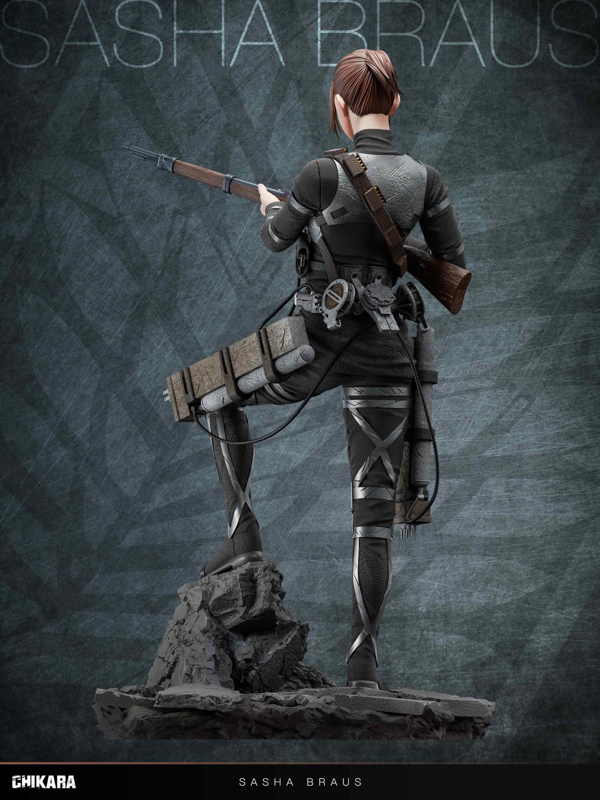 CHIKARA Studio Attack on Titan Sasha Braus Statue