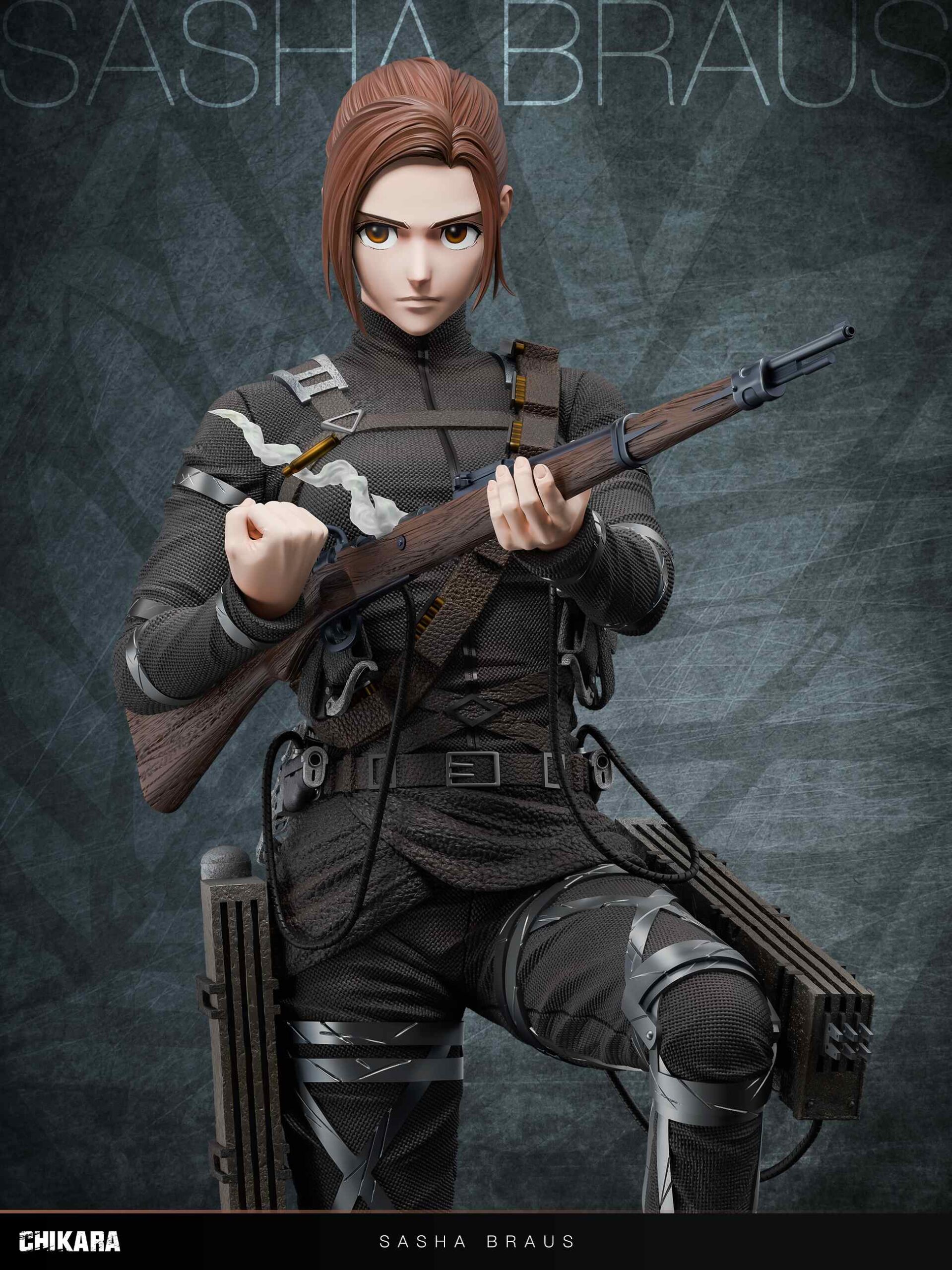 CHIKARA Studio Attack on Titan Sasha Braus Statue