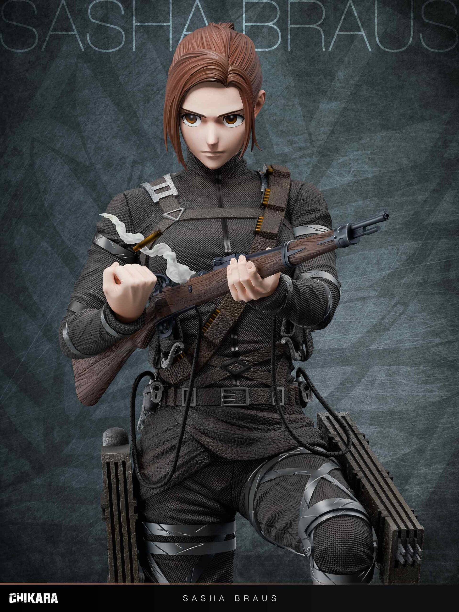 CHIKARA Studio Attack on Titan Sasha Braus Statue