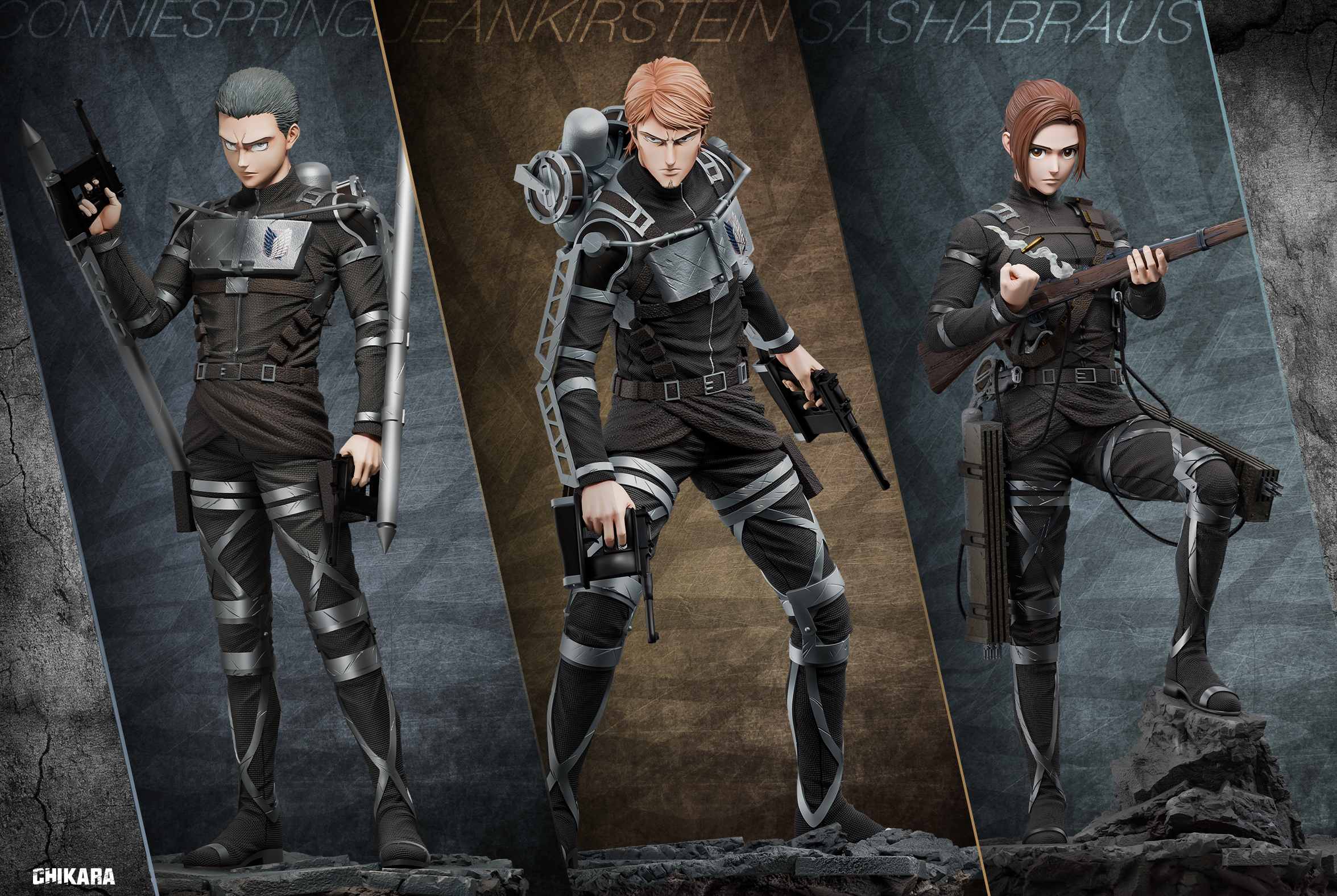 CHIKARA Studio Attack on Titan Sasha Braus Statue