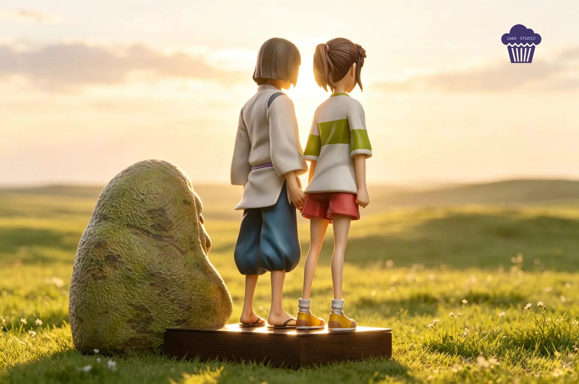 Cake Studio – Spirited Away – Chihiro & Haku – Limited 88pcs – Collectible Statue TOPGK