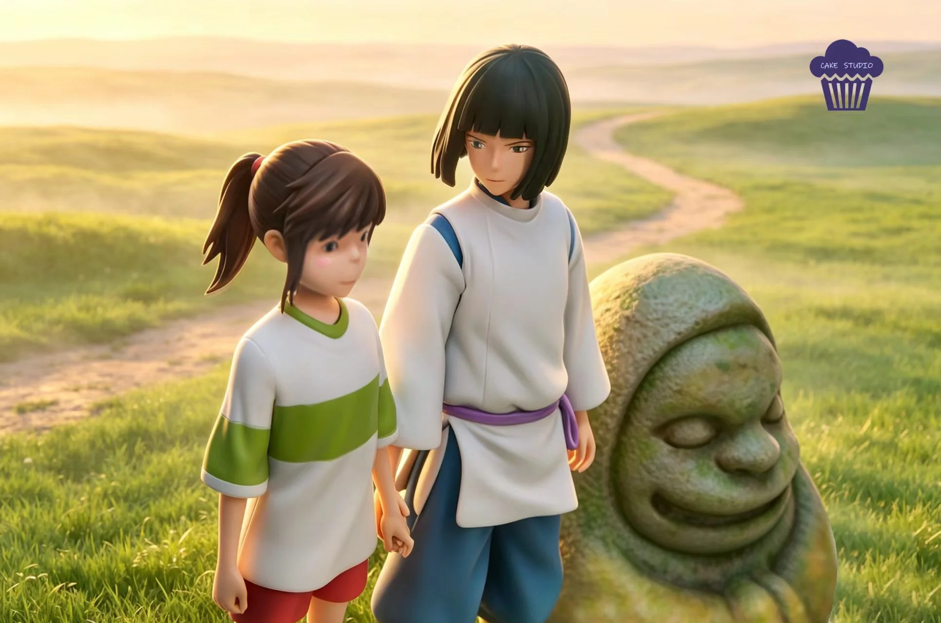 Cake Studio – Spirited Away – Chihiro & Haku – Limited 88pcs – Collectible Statue TOPGK