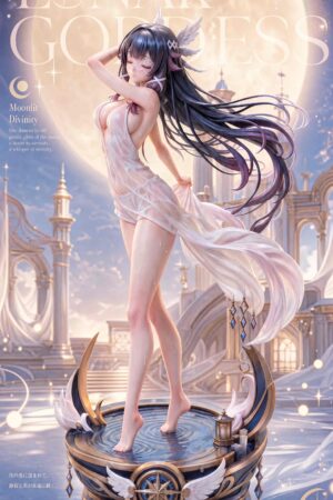 Cinderella Studio Genshin Impact Columbina Statue