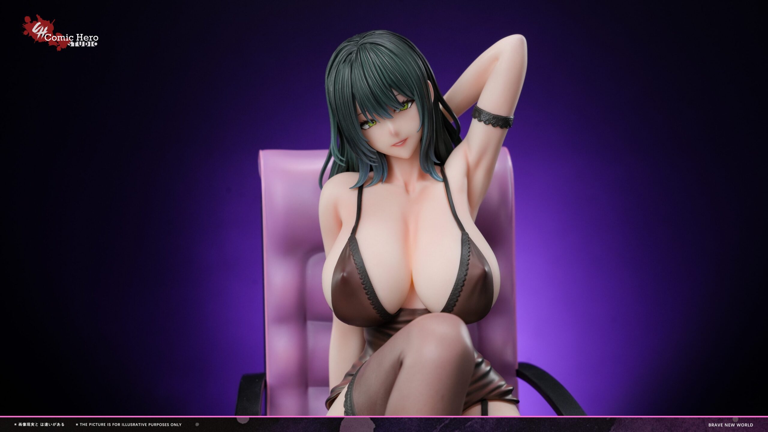 Comic Hero Studio The Club Senior Chen Yulin Statue