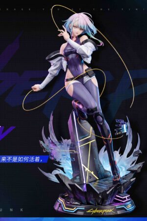 Crystal Lotus Studio Cyberpunk: Edgerunners Lucy Statue