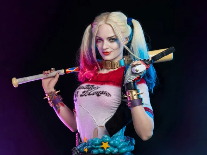 Infinity Studio DC Series Suicide Squad Harley Quinn 1:1 Life Size Bust