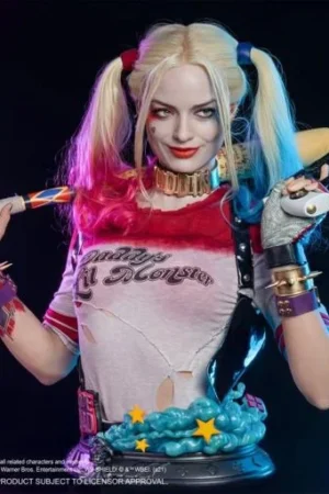 Infinity Studio DC Series Suicide Squad Harley Quinn 1:1 Life Size Bust