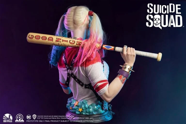 Infinity Studio DC Series Suicide Squad Harley Quinn 1:1 Life Size Bust