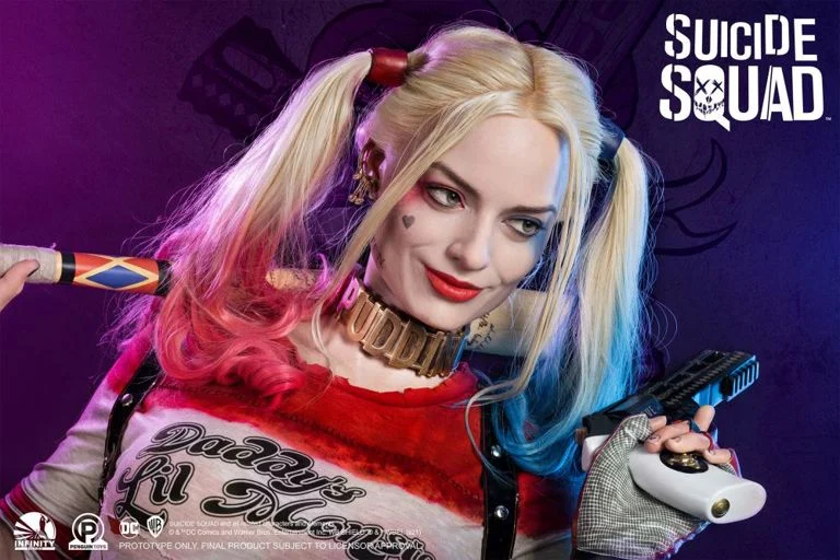 Infinity Studio DC Series Suicide Squad Harley Quinn 1:1 Life Size Bust