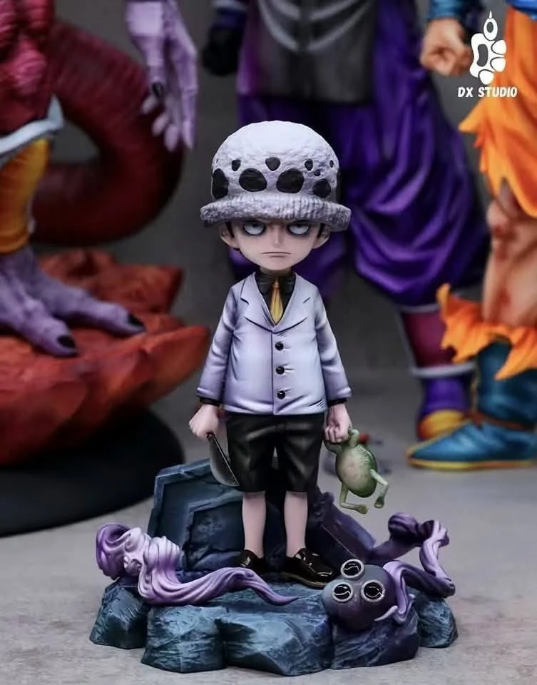 DX Studio – One Piece – Kid Buggy Trafalgar Law & Blackbeard Figure Set - Image 2