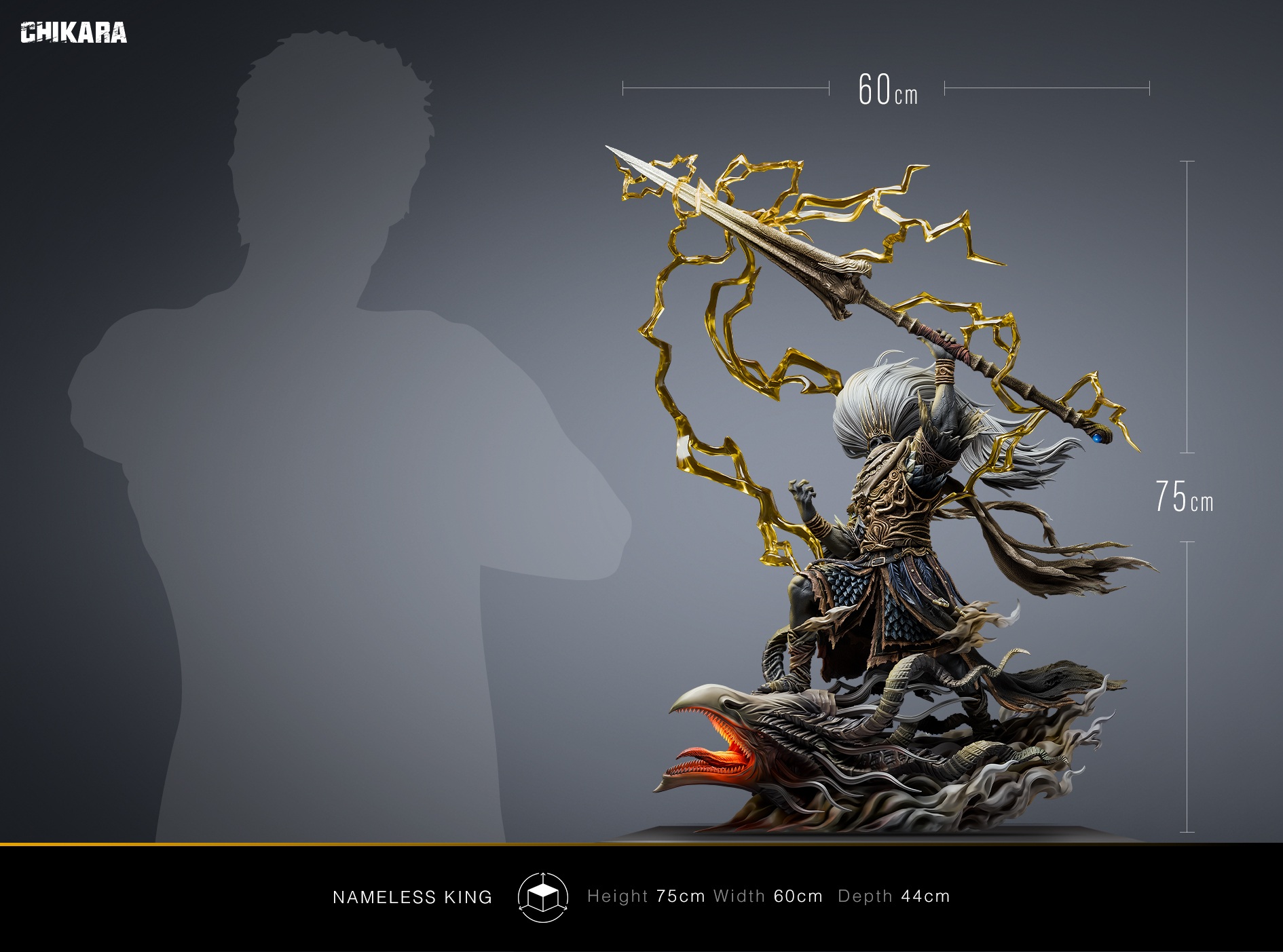Dark Souls III The Nameless King CHIKARA Studio