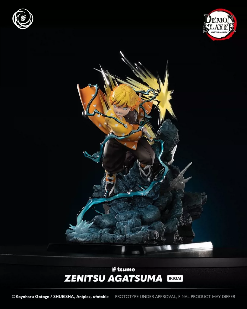 Demon Slayer Agatsuma Zenitsu Tsume Studio