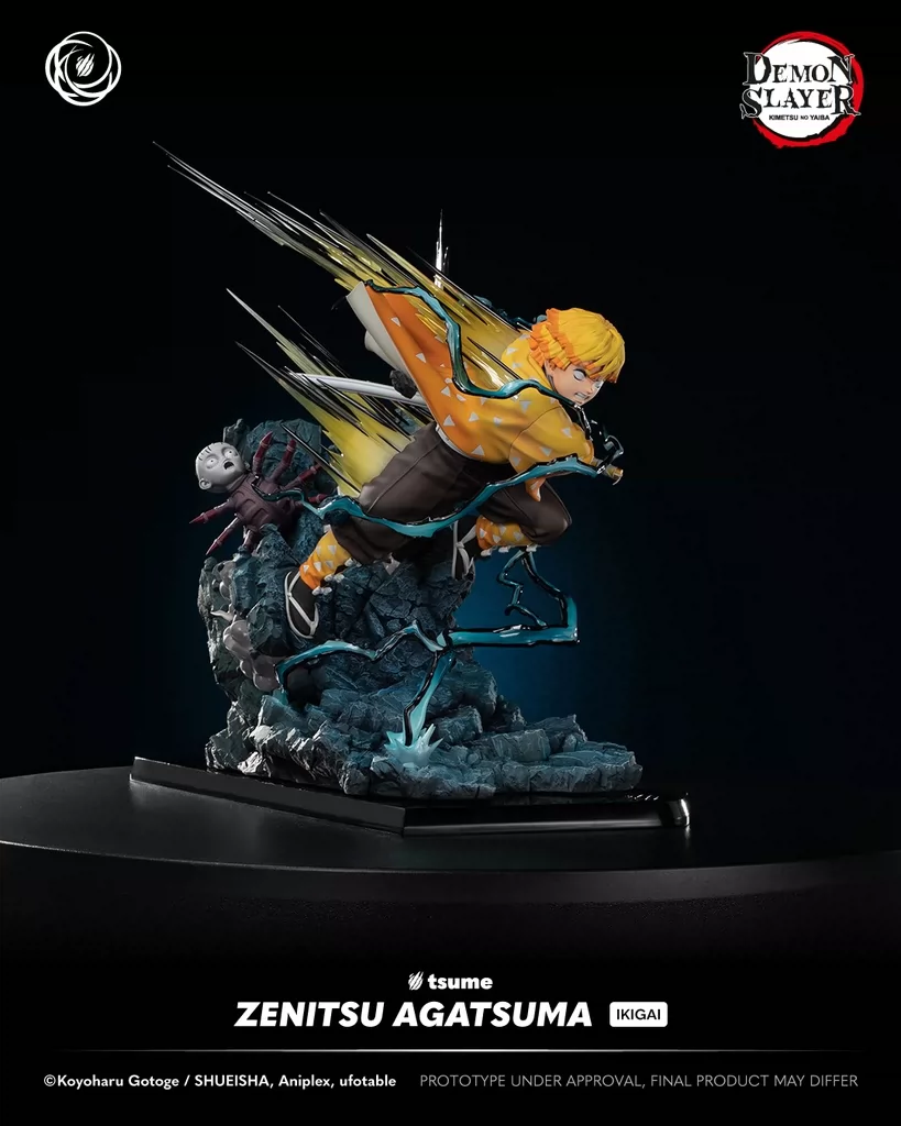Demon Slayer Agatsuma Zenitsu Tsume Studio