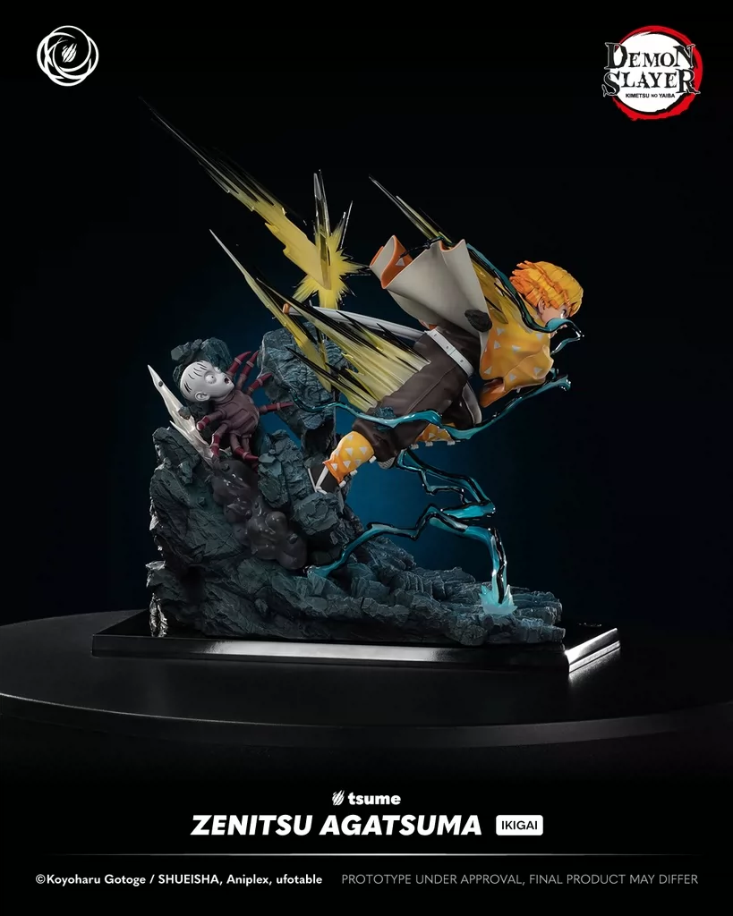 Demon Slayer Agatsuma Zenitsu Tsume Studio