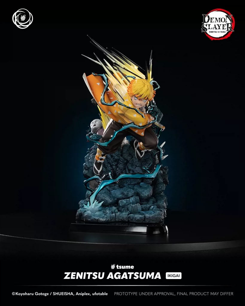 Demon Slayer Agatsuma Zenitsu Tsume Studio