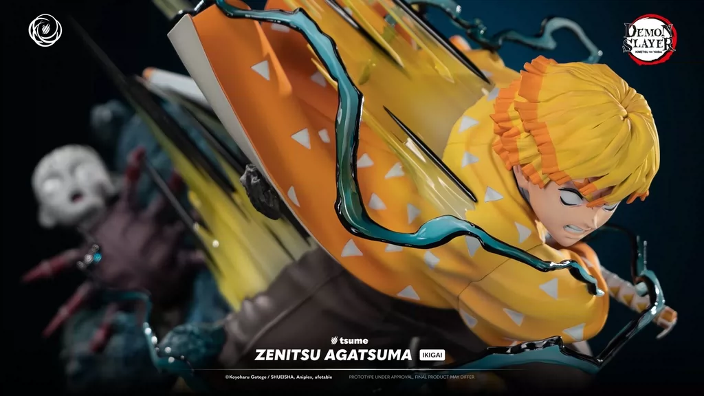 Demon Slayer Agatsuma Zenitsu Tsume Studio
