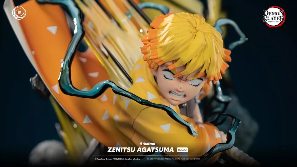 Demon Slayer Agatsuma Zenitsu Tsume Studio