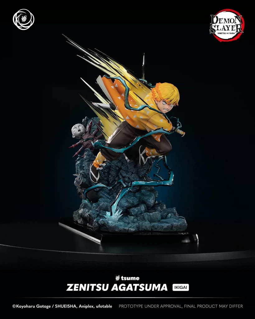 Demon Slayer Agatsuma Zenitsu Tsume Studio