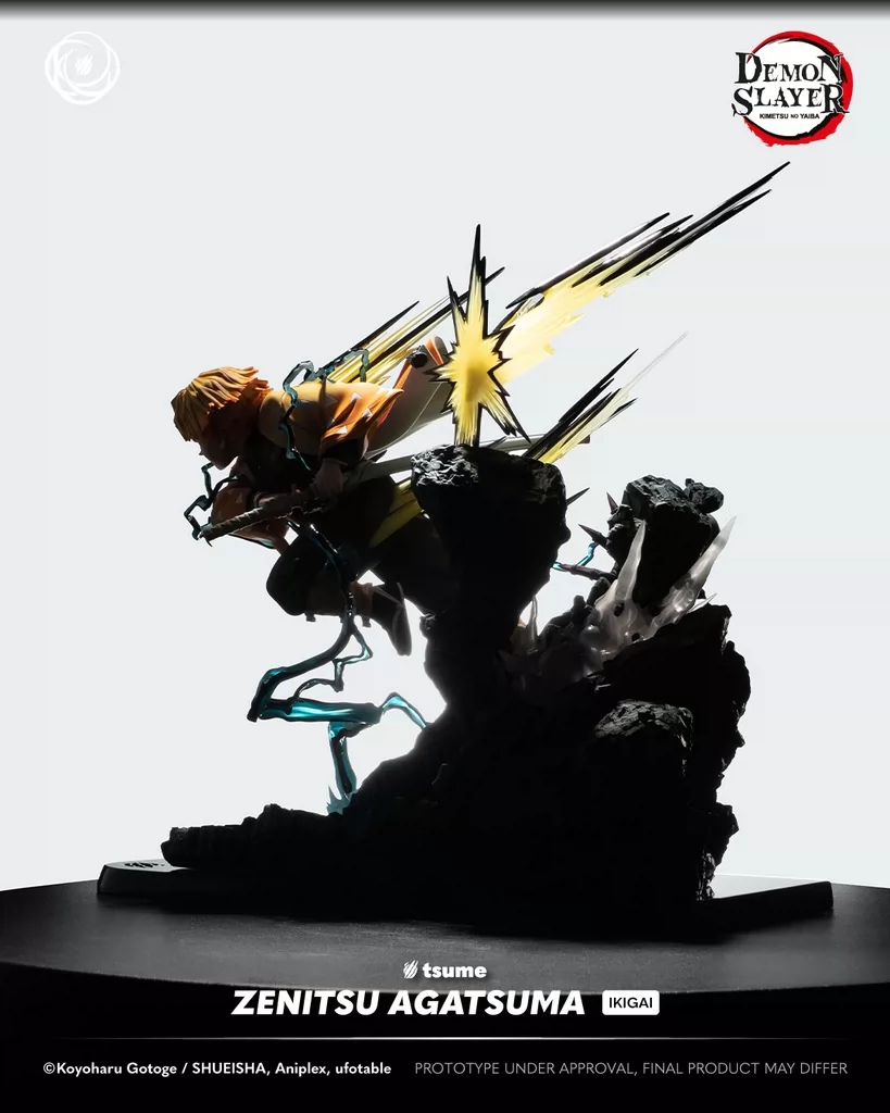 Demon Slayer Agatsuma Zenitsu Tsume Studio