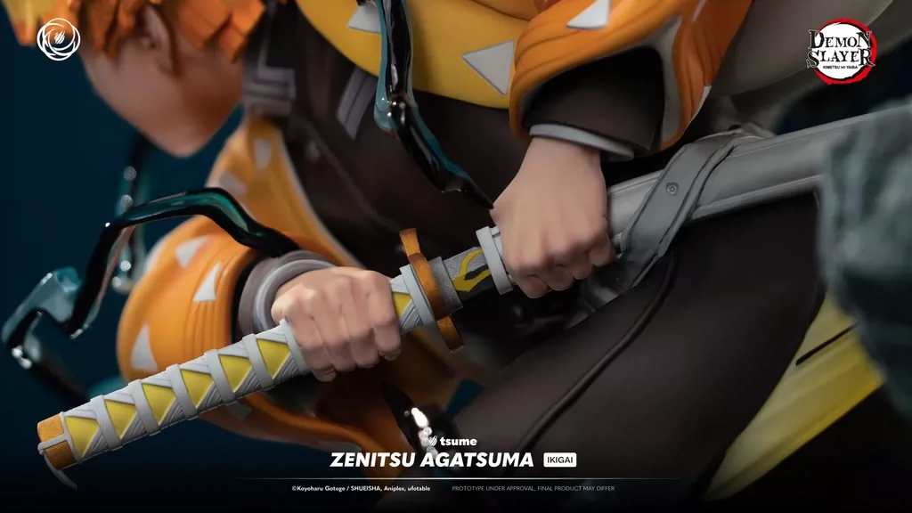 Demon Slayer Agatsuma Zenitsu Tsume Studio