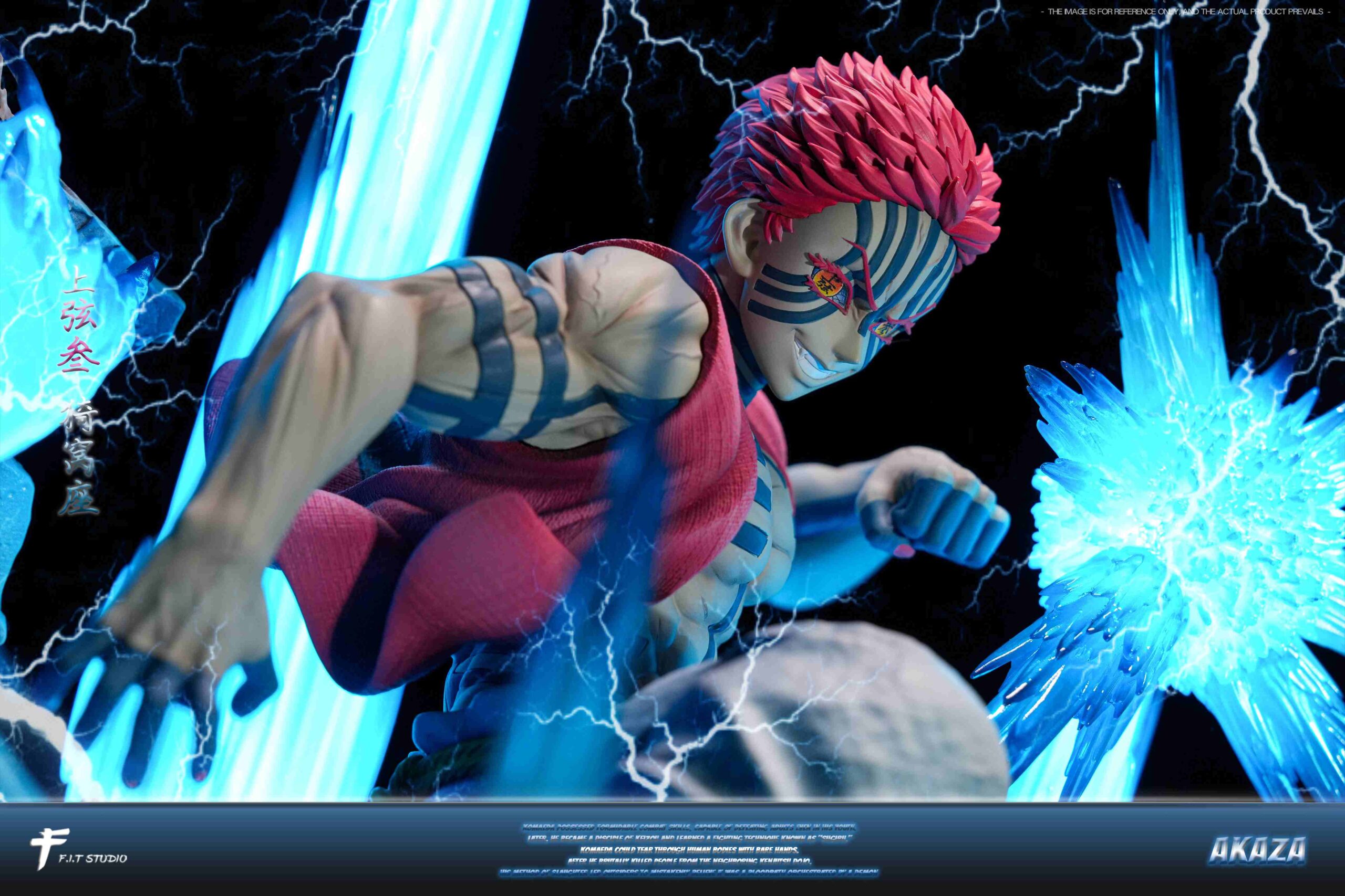 Demon Slayer Akaza Fit Studio