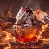 Desolate Nightmare Studio Monster Hunter Valstrax Statue