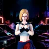 Dragon Ball Android 18 16 Platinum Silicone Action Figure HQ03 Collectible Doll -BoxQi Studio
