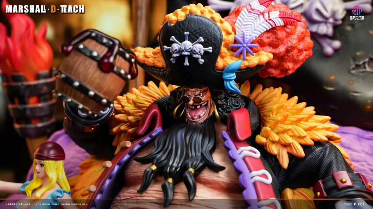 Dream Studio One Piece Blackbeard Marshall D Teach Statue