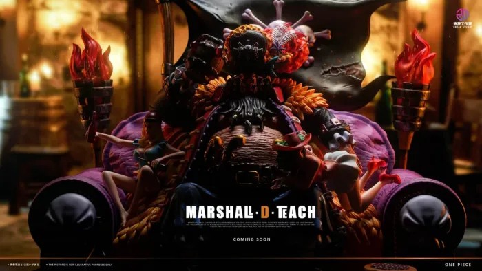 Dream Studio One Piece Blackbeard Marshall D Teach Statue