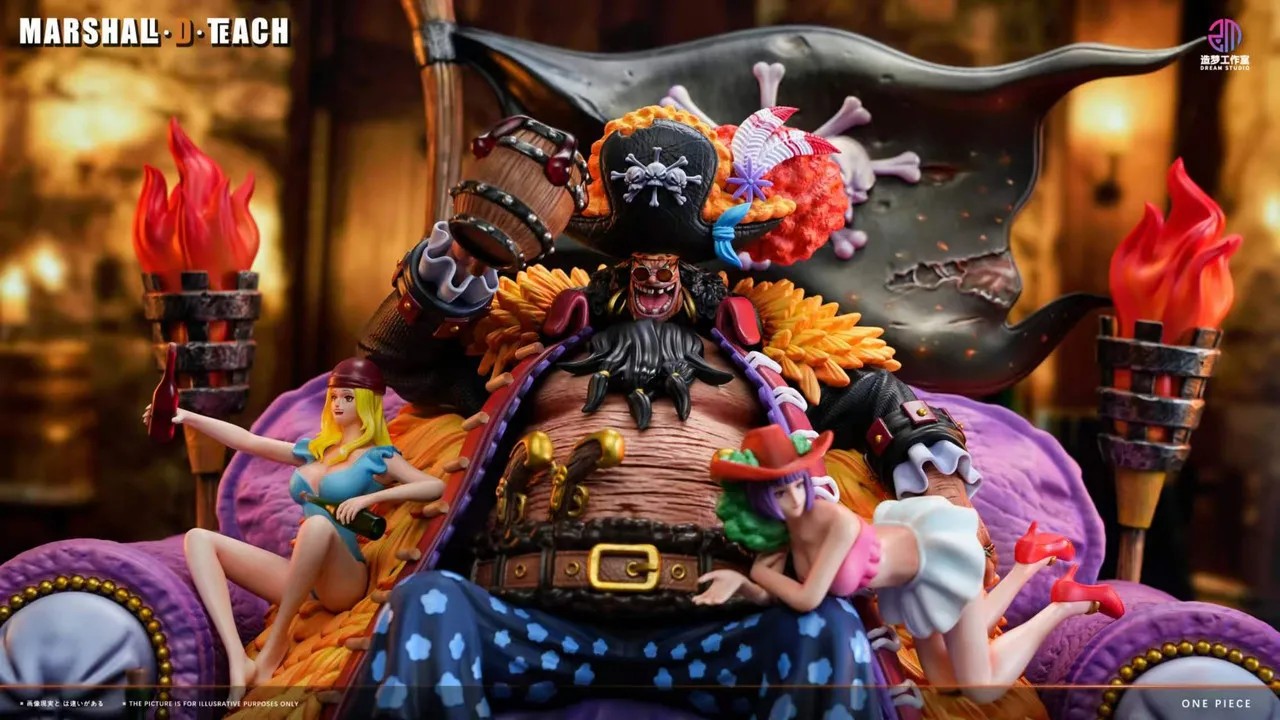 Dream Studio One Piece Blackbeard Marshall D Teach Statue