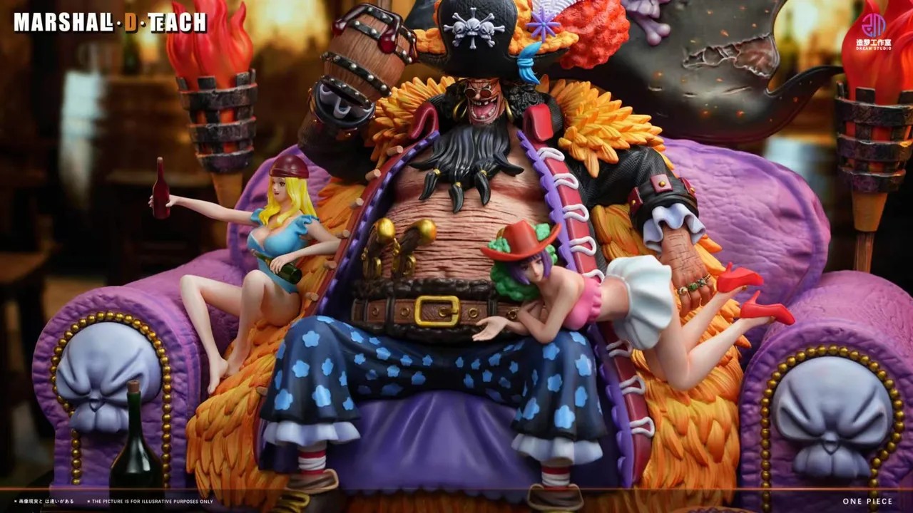Dream Studio One Piece Blackbeard Marshall D Teach Statue