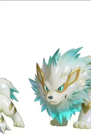 Alternative view of Duan Zao Jiang – Pokémon – Arcanine – 1/20 Scale Statue