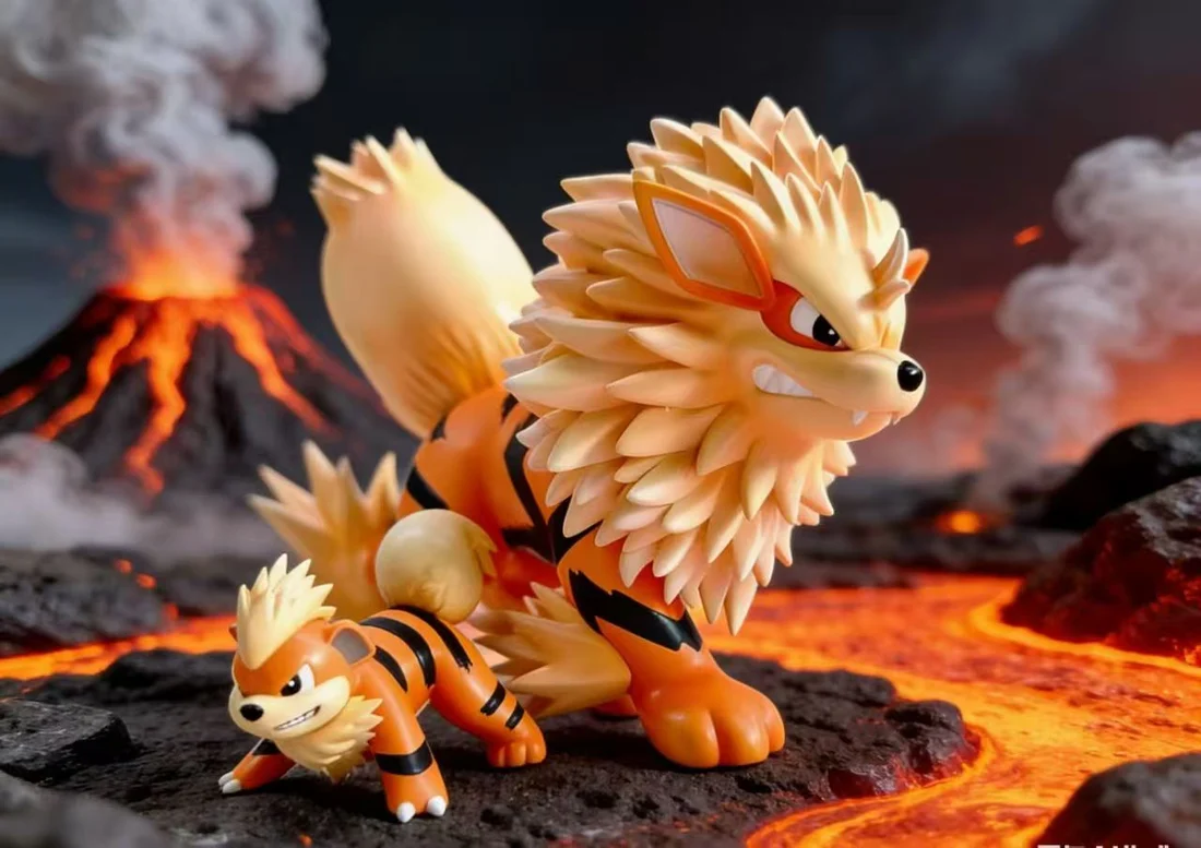 Duan Zao Jiang – Pokémon – Arcanine – 1/20 Scale Statue - Image 3