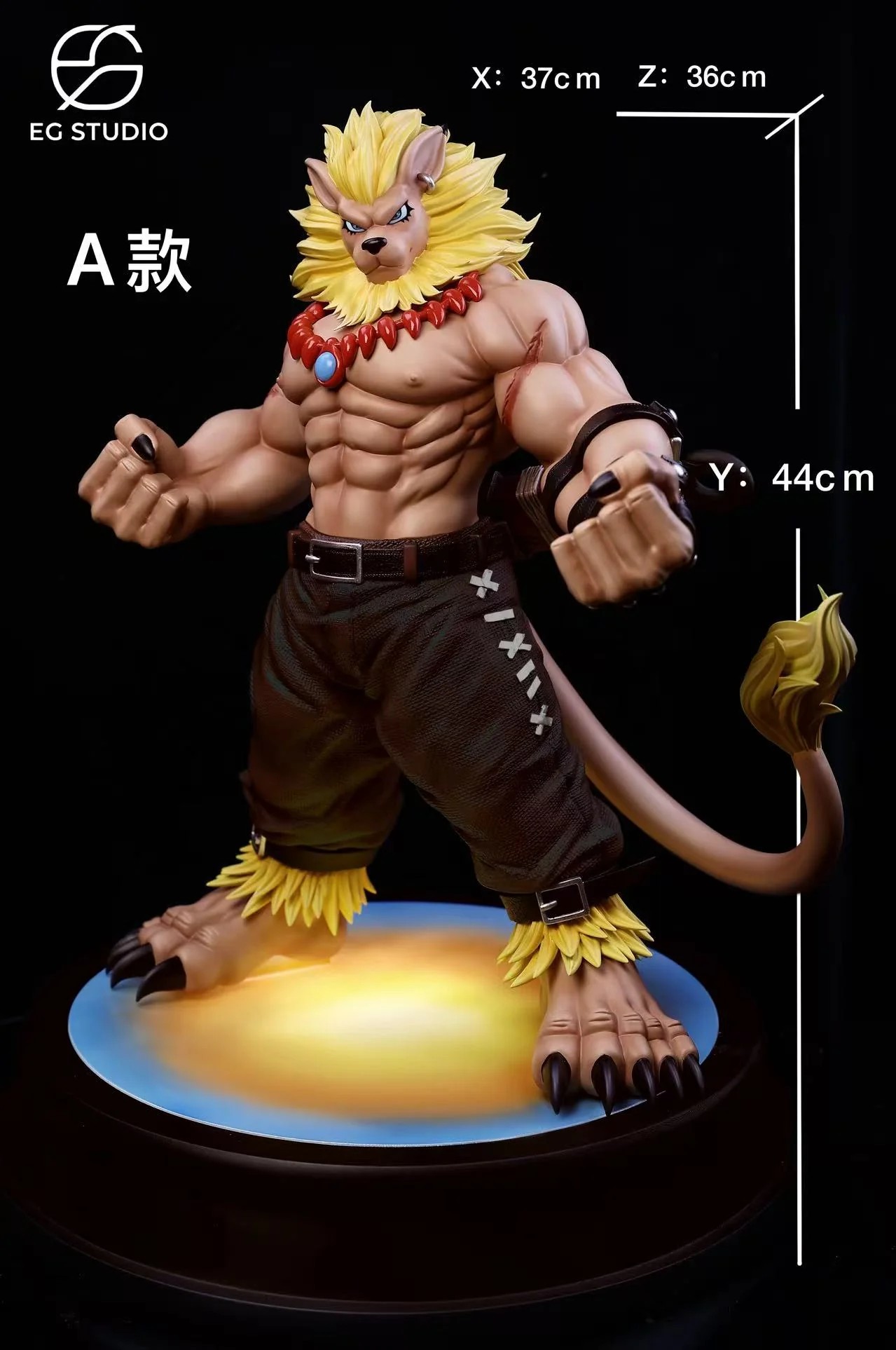 EG Studio Digimon Leomon Statue