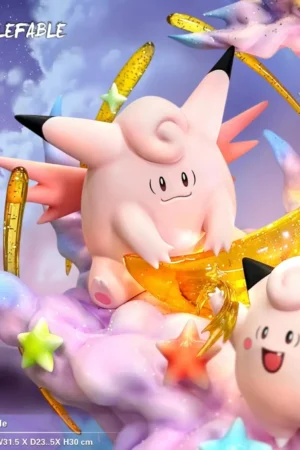 Alternative view of EGG – Pokémon – Clefable – LED Light-Up Statue (Limited Edition)