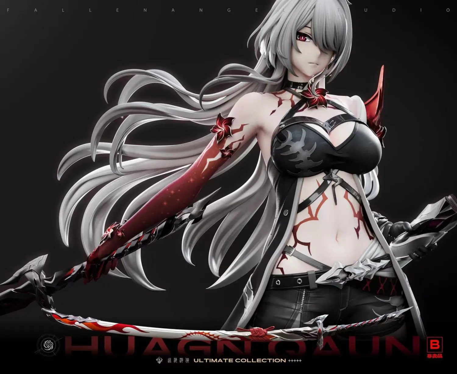 FA STUDIO – Acheron Honkai: Star Rail 1/4 Scale TOPGK Statue In Stock