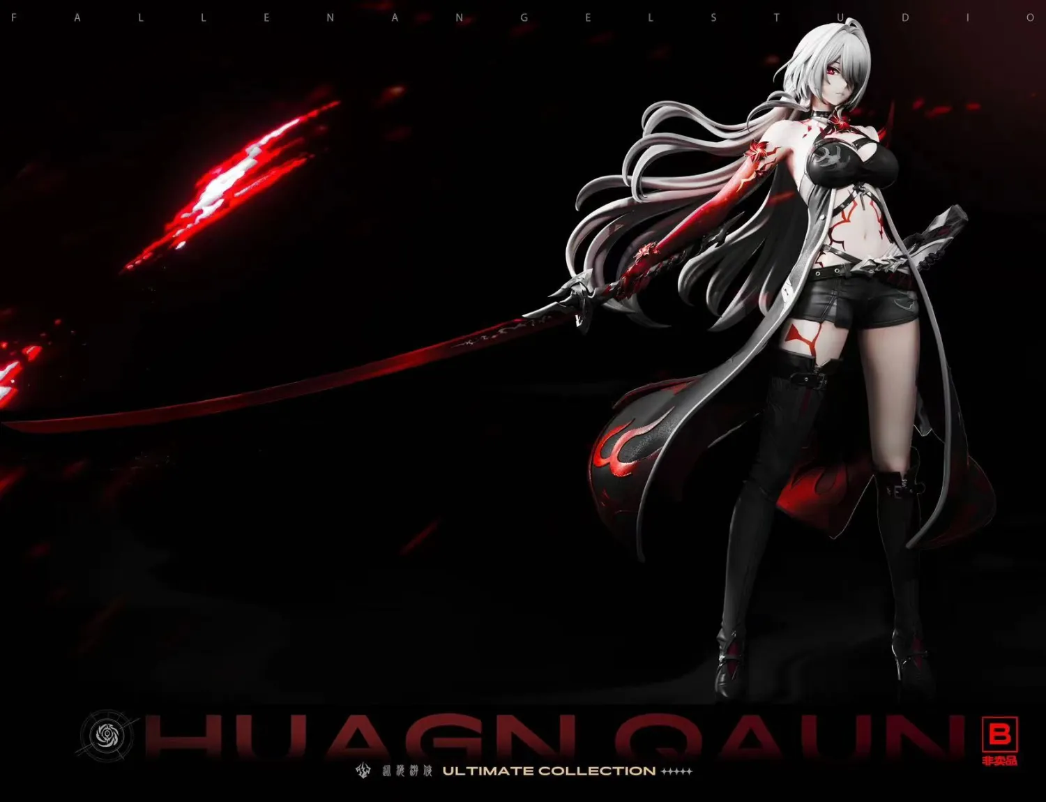 FA STUDIO – Acheron Honkai: Star Rail 1/4 Scale TOPGK Statue In Stock